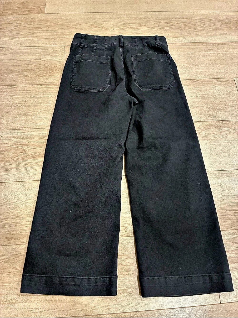 Pilcro Women’s The Day Tripper Wide Leg Jean Black Size 29 - Picture 4 of 9
